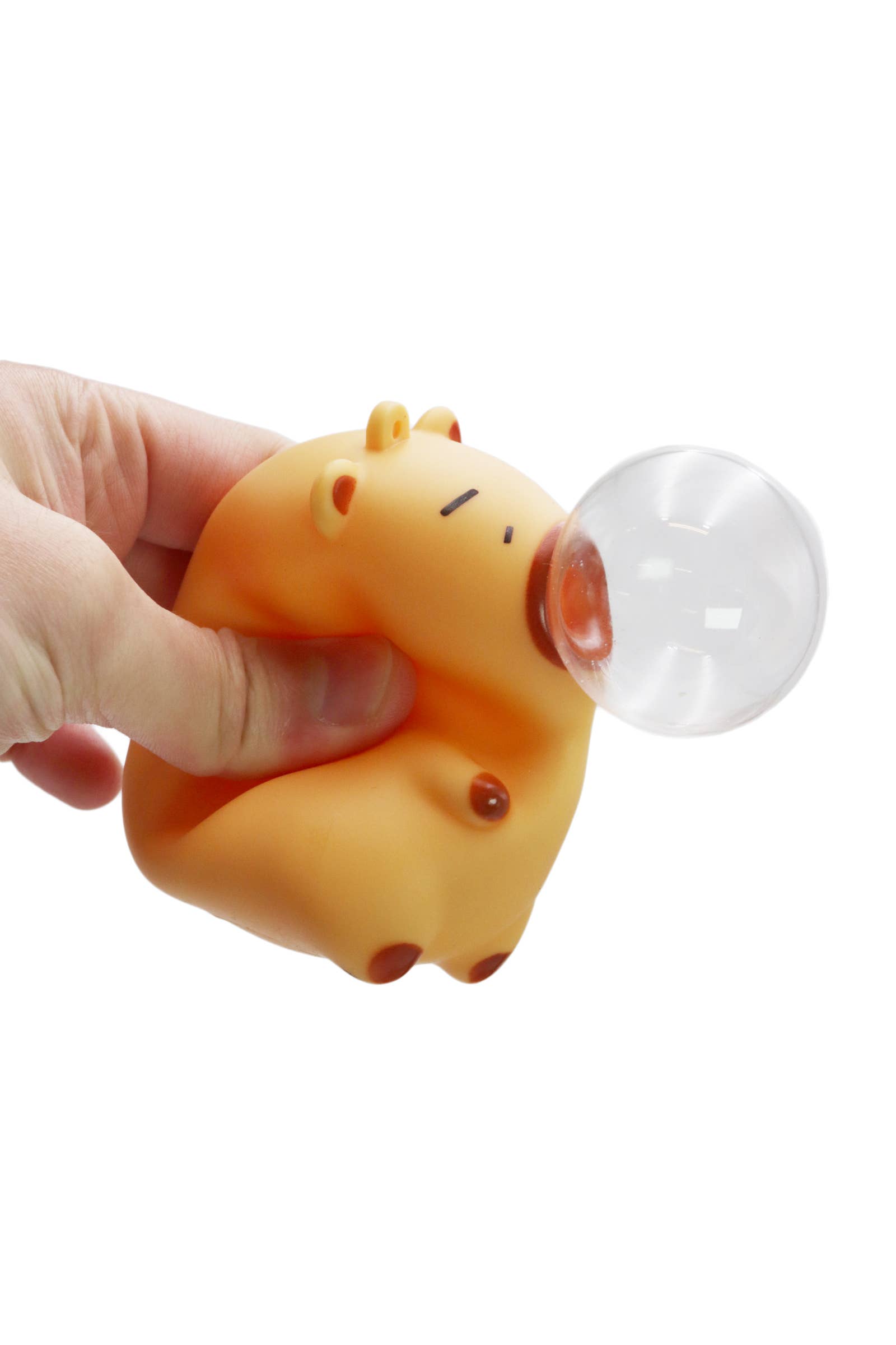 AS SHOWN Drooling Sleepy Capybara Soft Pvc Squishy Toy - 12 Pcs for wholesale on Faire3