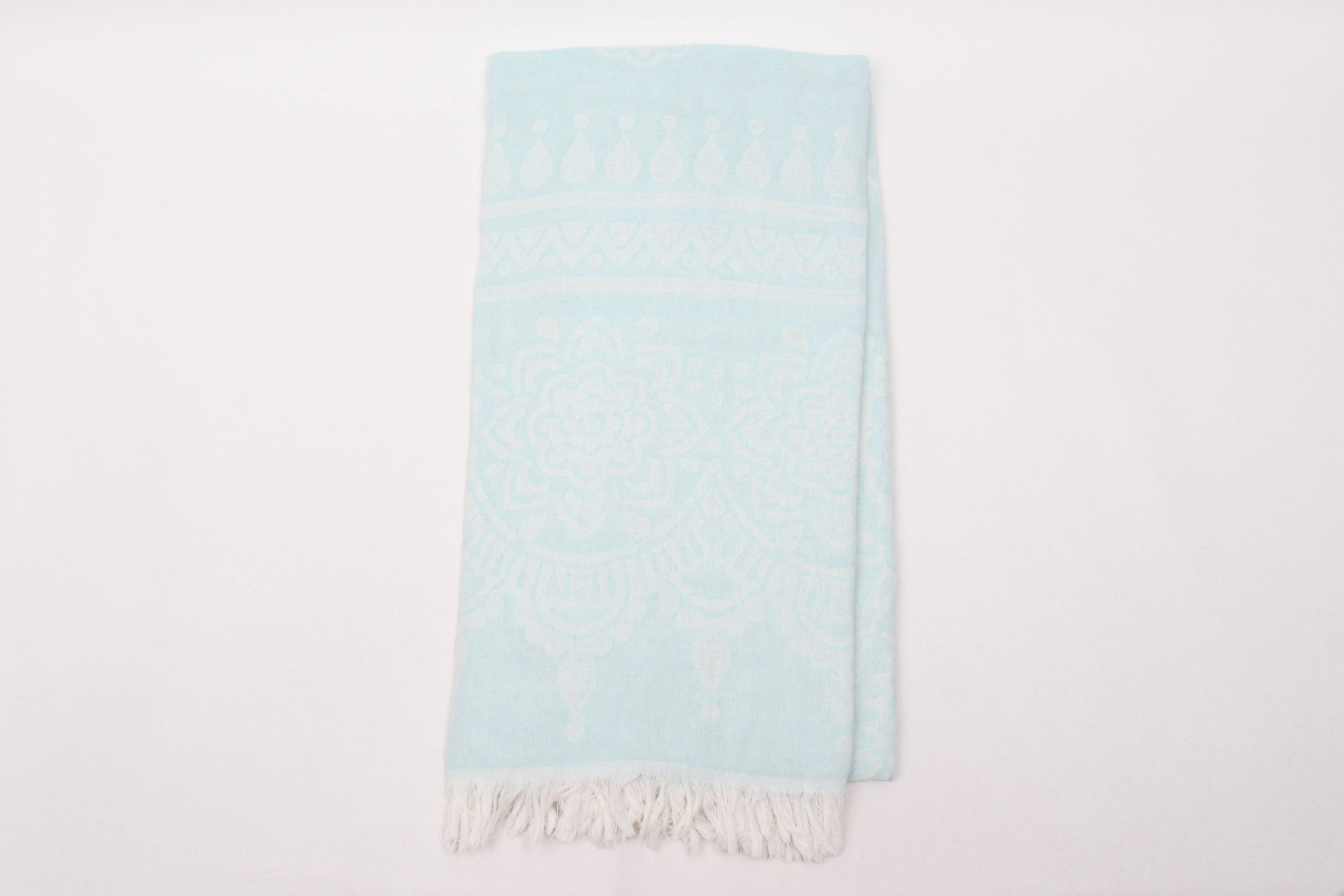 The Loom Wholesale - Wholesale Beach Towel - Floral Motif Turkish Cotton Hammam Towels3