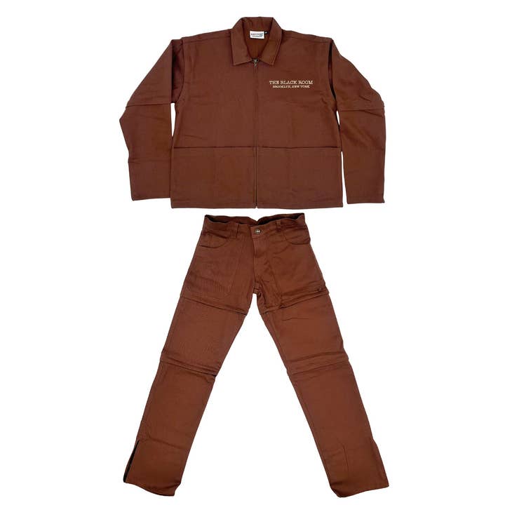 Ensemble de Travail Convertible Marron pour la vente par black N ugly