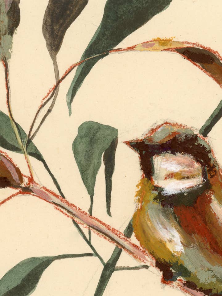 Patient Sparrow för wholesale av Artwork by Aine