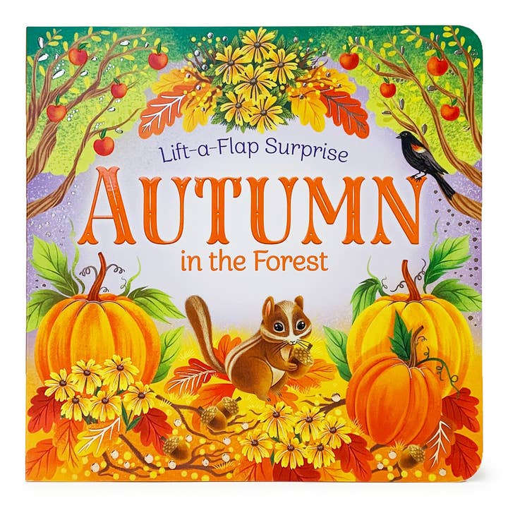 Cottage Door Press - Vente Baby & Toddler Book (0-2) - Carnet surprise à soulever un volet L'automne dans la forêt