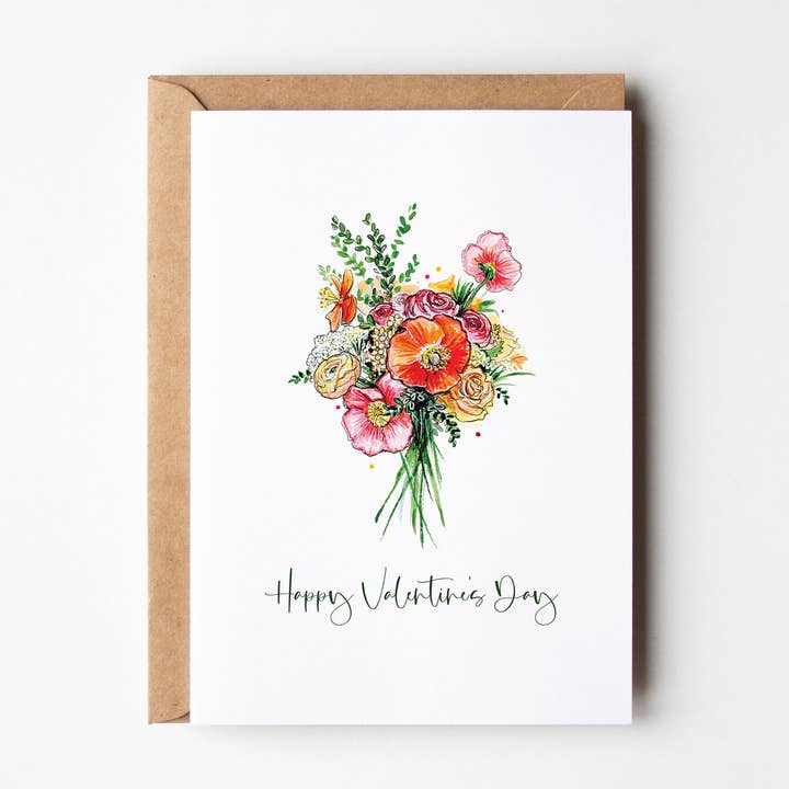 Bukett- Alla hjärtans dag kort för wholesale av Taytayski INC