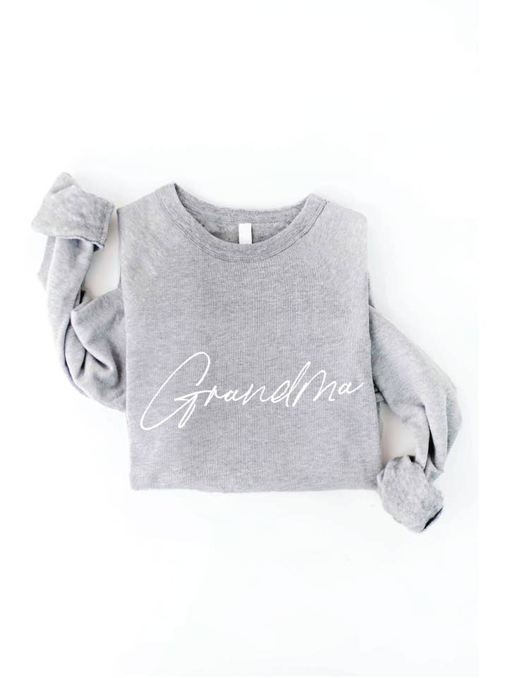 OAT COLLECTIVE - Wholesale Graphic Sweatshirt - Women's - GRANDMA Graphic Sweatshirt10