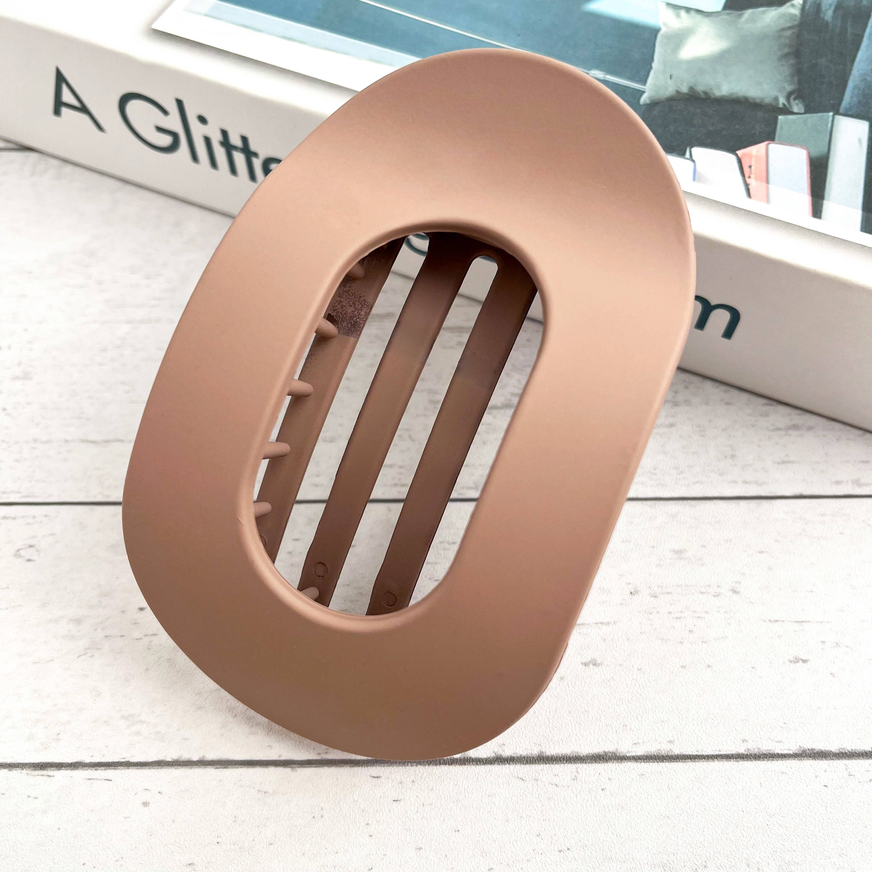 SoapElenGlen - Wholesale Hair clip – Women’s - Solid Color Flat Oval Hair Clip8