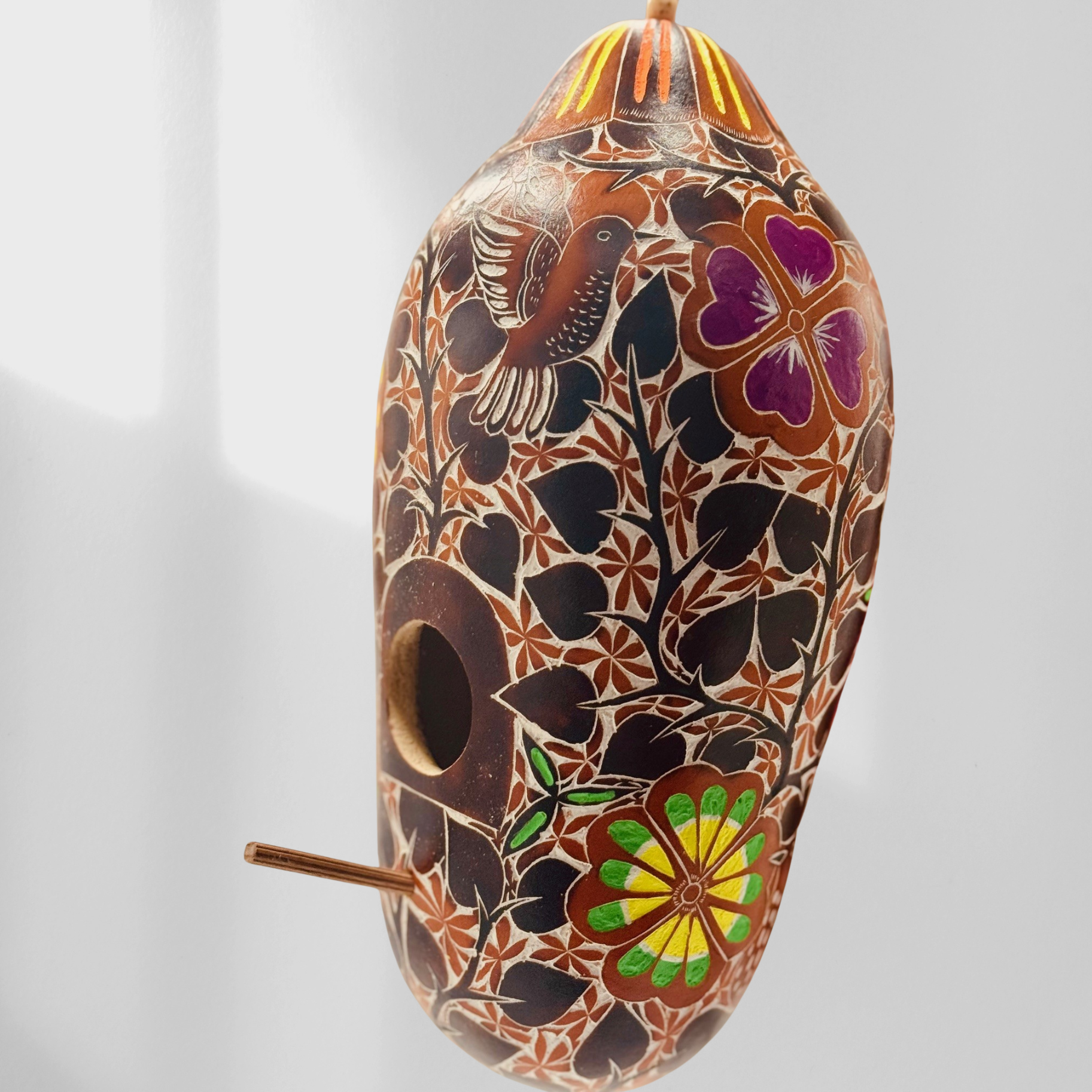 Blossom Inspirations - Wholesale Bird House - Forest Birdhouse Gourd21