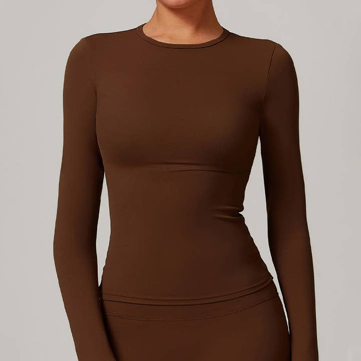 WONDERXFANS - Wholesale Athletic Top - Women's - Yoga running sports long sleeve tops11