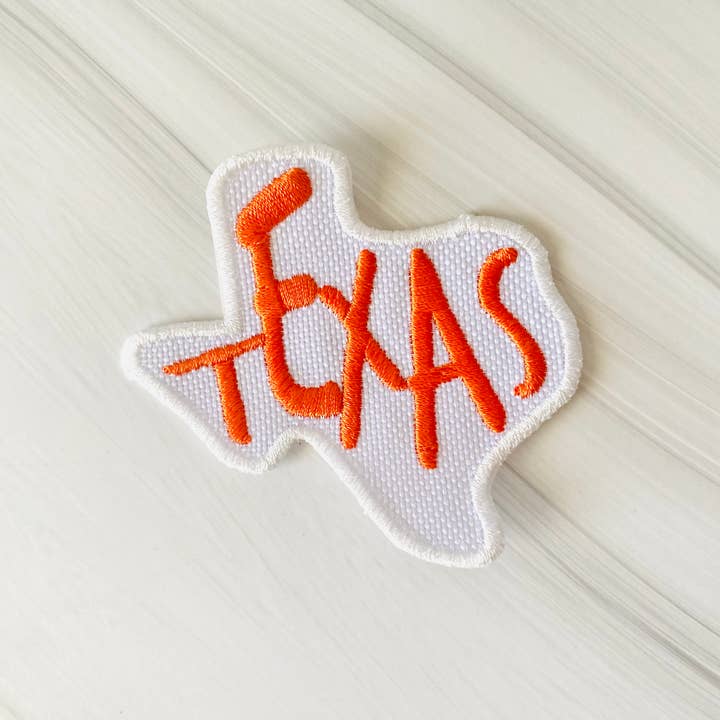 R & R Stitched - Wholesale Patch - Texas state iron on hat patch2