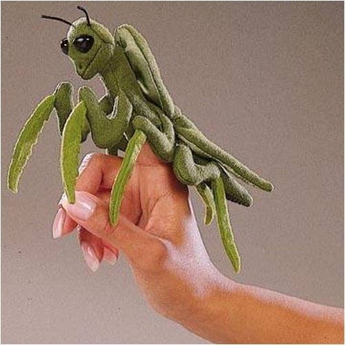 FOLKMANIS-PUPPETS - Wholesale Finger Puppet - Kids & Baby - Mini Praying Mantis/Mini Praying Mantis 26101