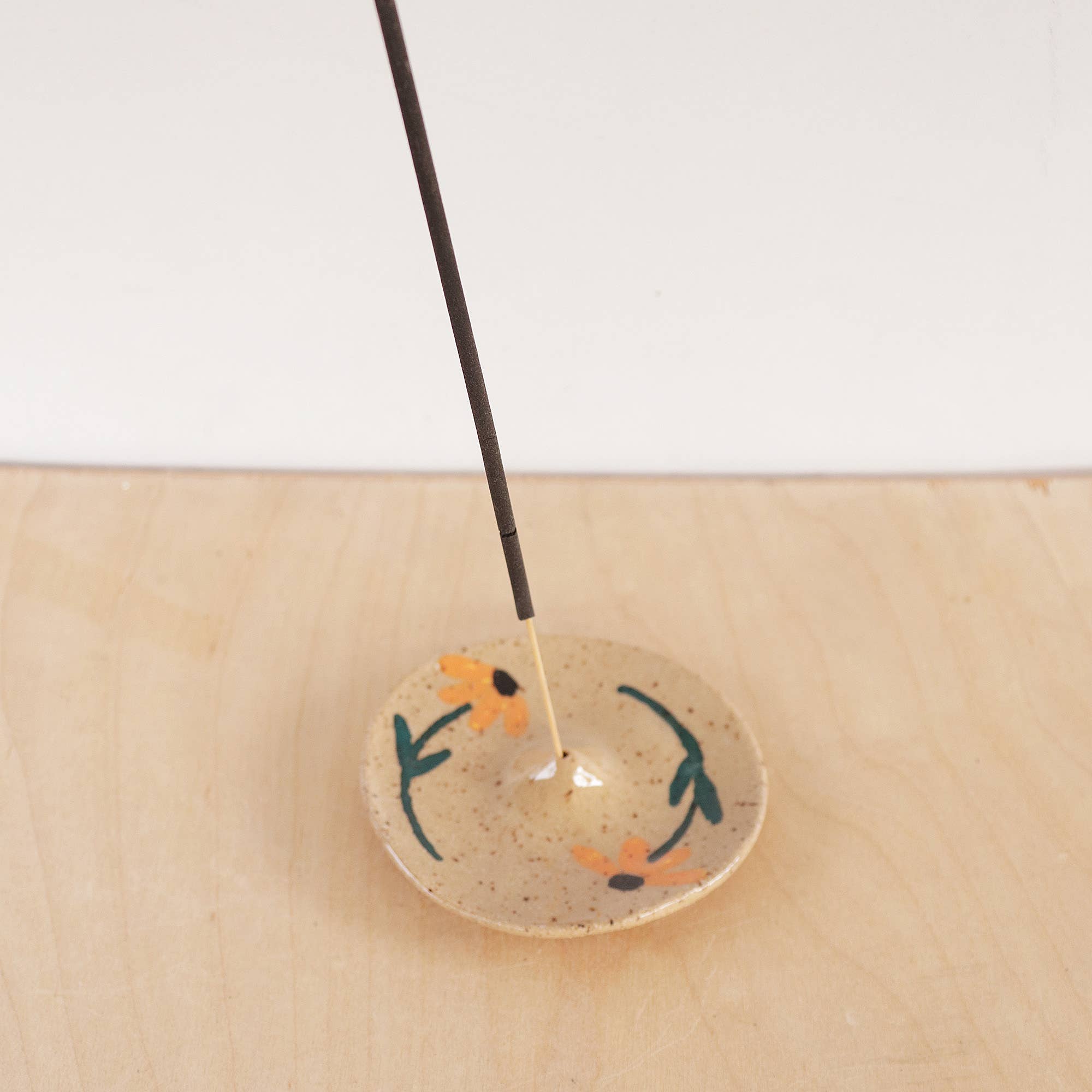 Nightshift Ceramics - Vente Porte-encens - Porte-encens en céramique - Tournesol1