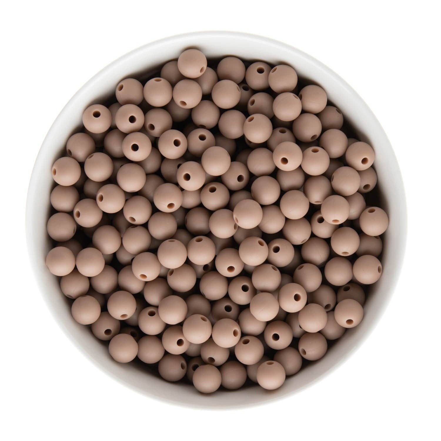 Cara & Co Silicone Craft Supply – Missangas por atacado – Contas redondas de silicone de 9 mm46