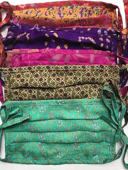 Facemask - silk for wholesale by Hoda London