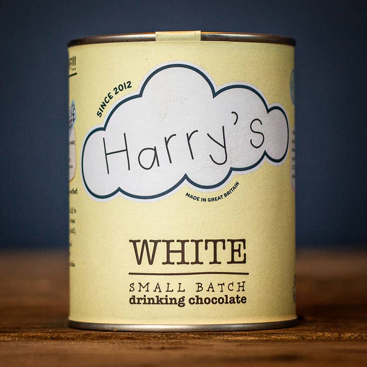 Wondrously White 30% Hot Chocolate for wholesale by Harry's Hot Chocolate