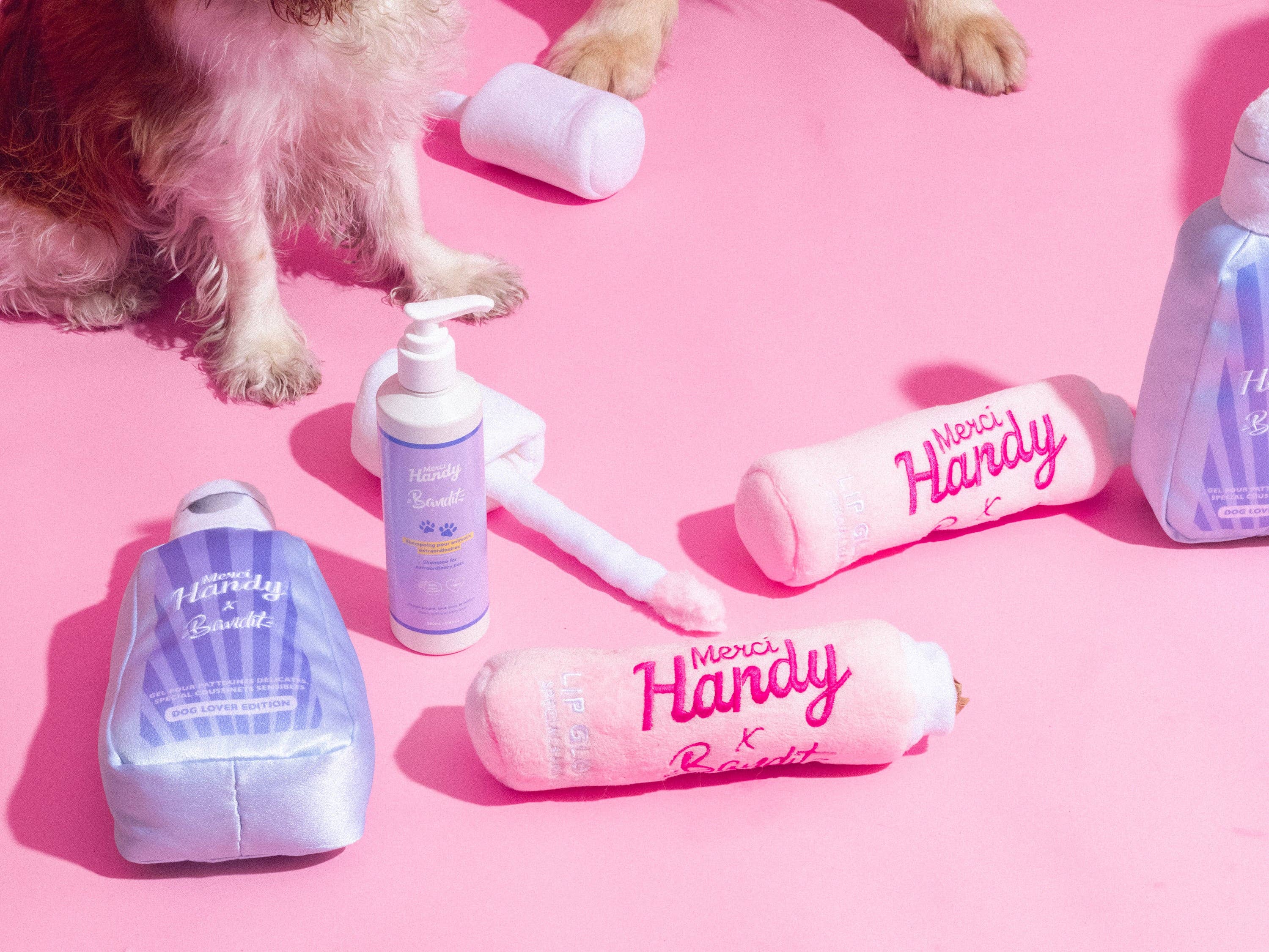 French Bandit - Wholesale Pet Toy Set - Dog - Bandit x Merci Handy toy kit