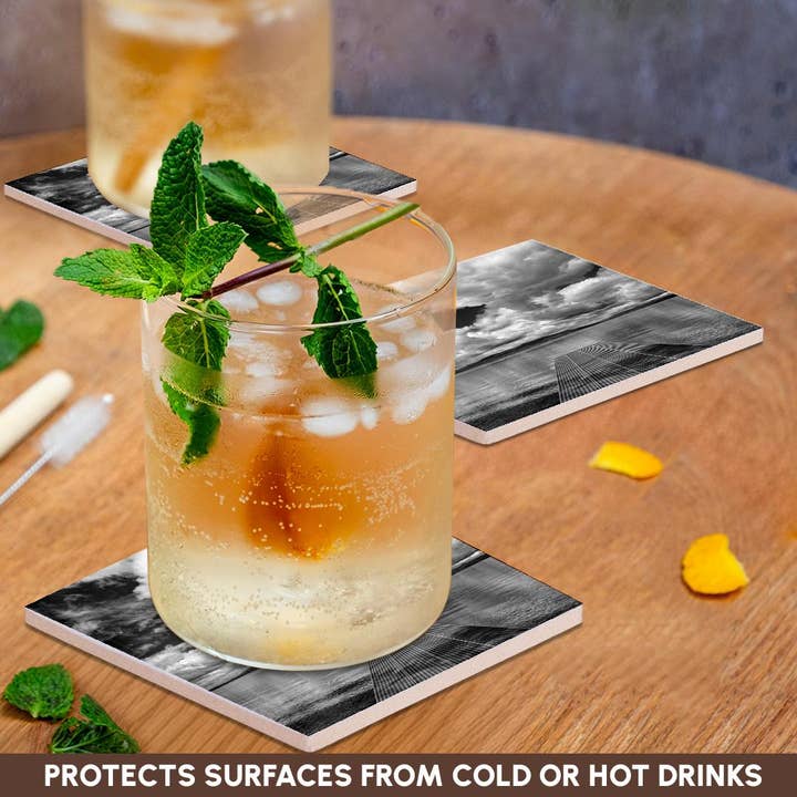 3dRose – wholesale Coasters – 3dRose, Dock in Skidoo Bay in Flathead Lake near Polson, Montana, USA., Coaster2