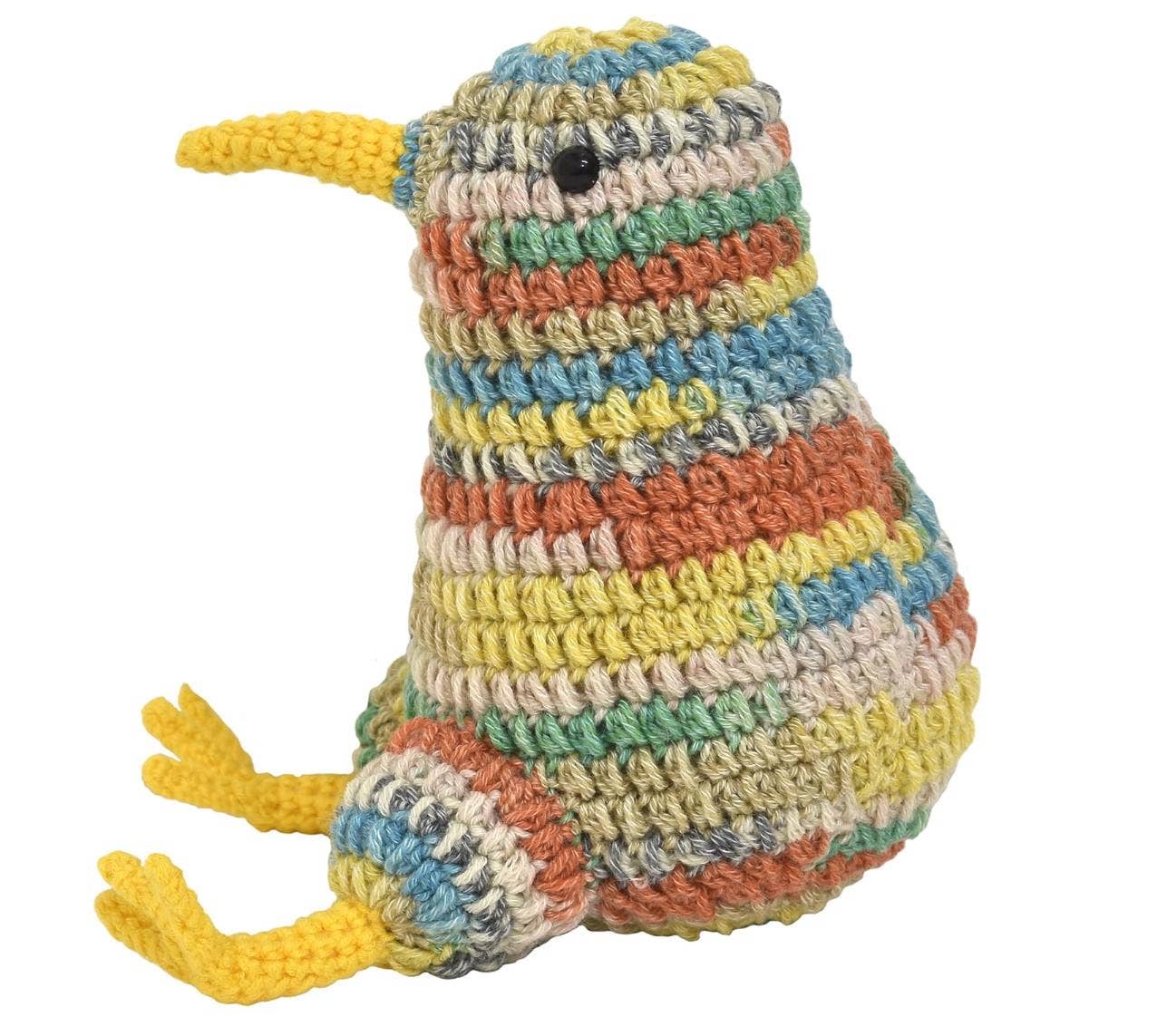 「FUNJI」In Japan – wholesale DIY craft kit – Kiwi Bird Amigurumi Crochet DIY Plush Toy Kit2