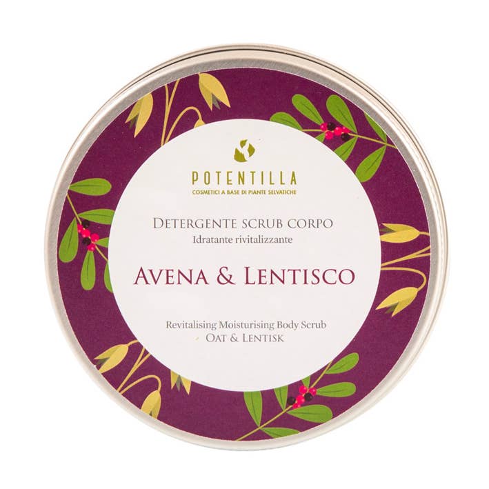Body Scrub Cleanser med havre- og mastikekstrakter for engroshandel hos Potentilla