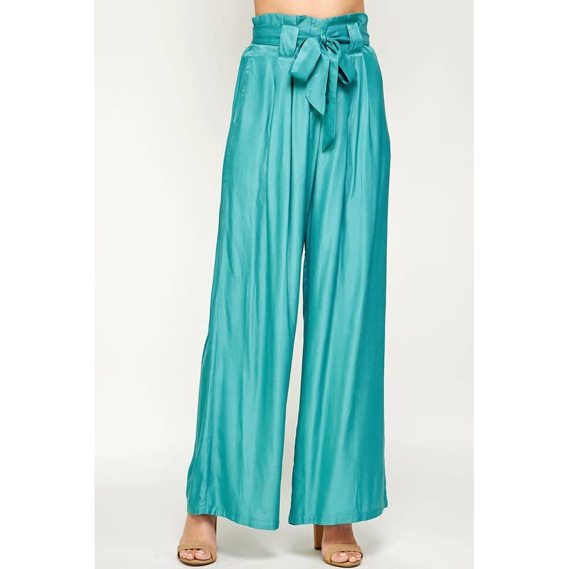 Strut & Bolt – wholesale Pants – Women's – Paper-bag Waist Wide Leg Pants11