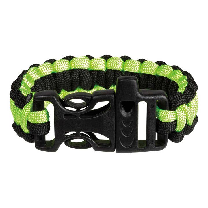 Toysmith - Wholesale Classic Toy - Kids - Outdoor Discovery Survival Bracelet With Whistle