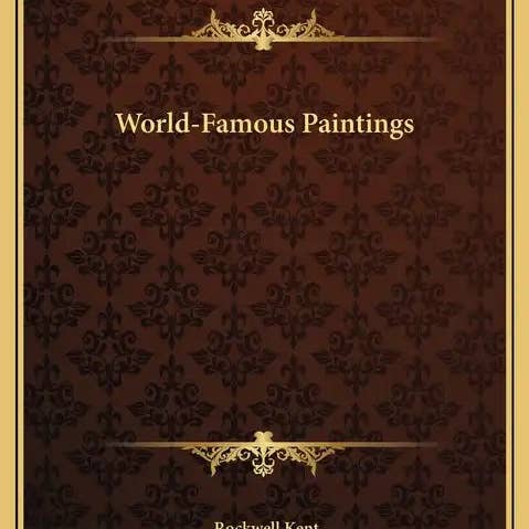 Books by splitShops - Wholesale Arts & Entertainment Book - World-Famous Paintings - Hardcover