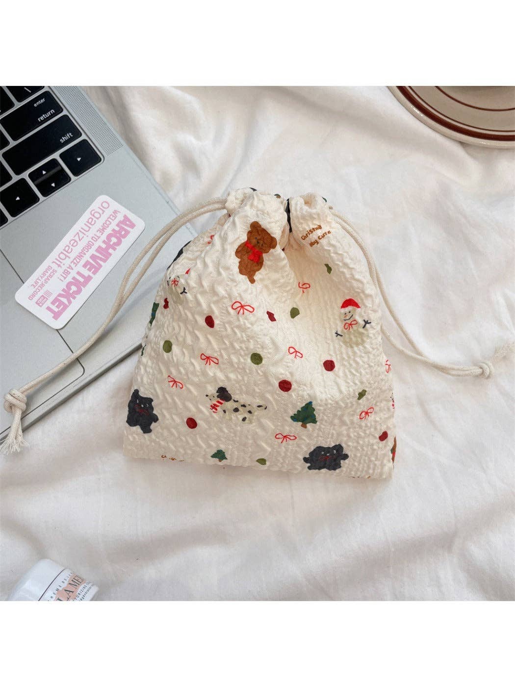 Funkyrel® Atzbranding Limited – estojo - Mulher por atacado – Cosbai - Bolsa de Cordão para Desenhos Animados & Saco de Armazenamento12