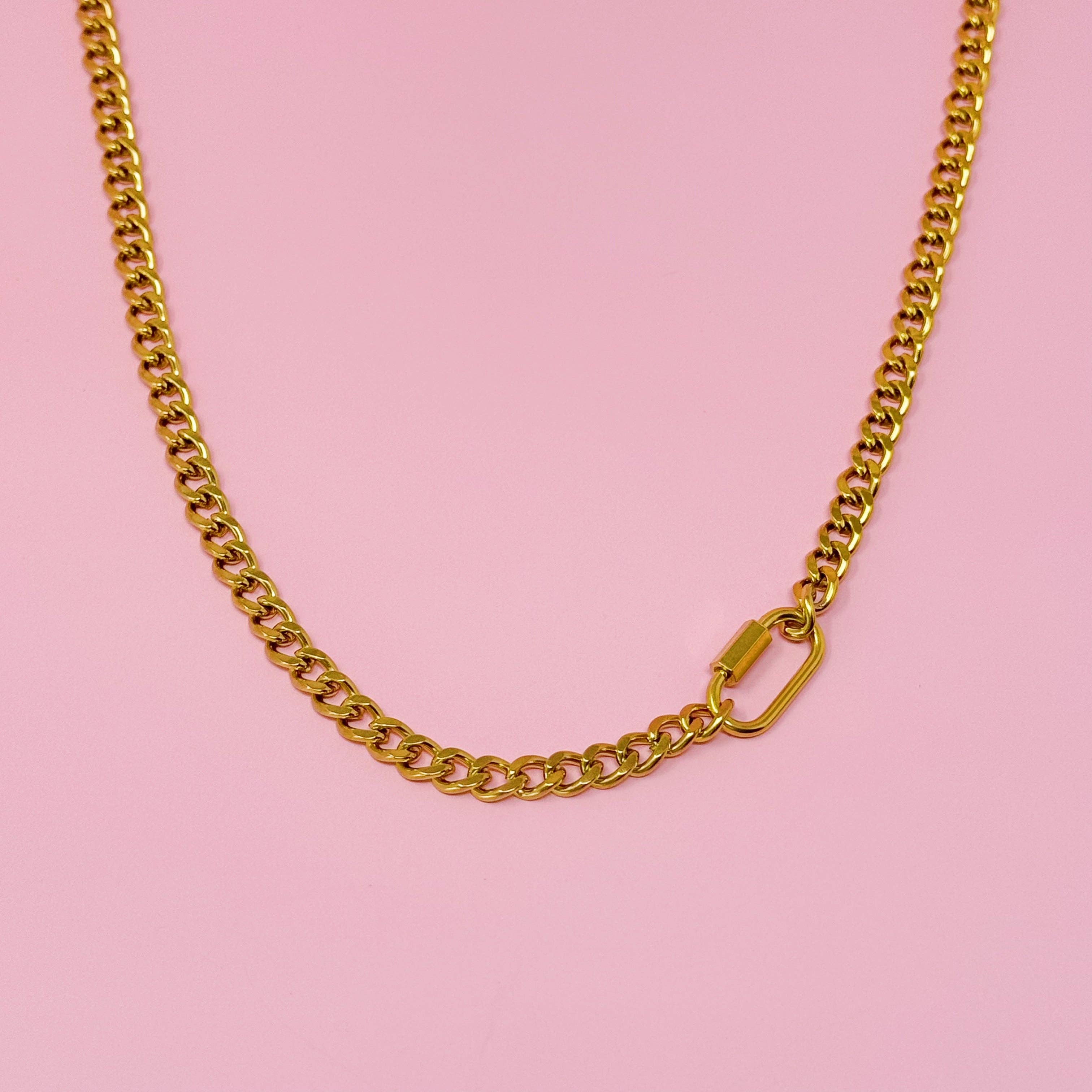 Ellison+Young - Venta al por mayor Collares de cadenas y eslabones - Collar de cadena Golden Luxe2