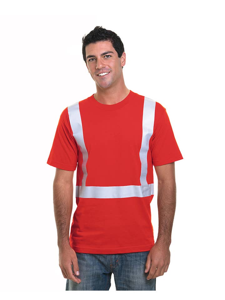 AST Sportswear - Wholesale Safety shirt – Men's - 3755 Hi Vis Performance Tee5