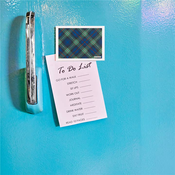 Found Image Press - Wholesale Magnet - Magnet FN-466 Mackenzie Tartan Pattern1