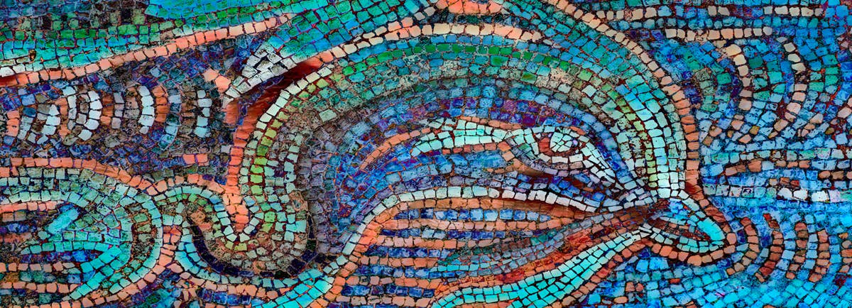 Bluyonda Silk Scarves - Wholesale Scarf - Unisex - Silk Chiffon Scarf "Dolphin" 180cmx65cm.1