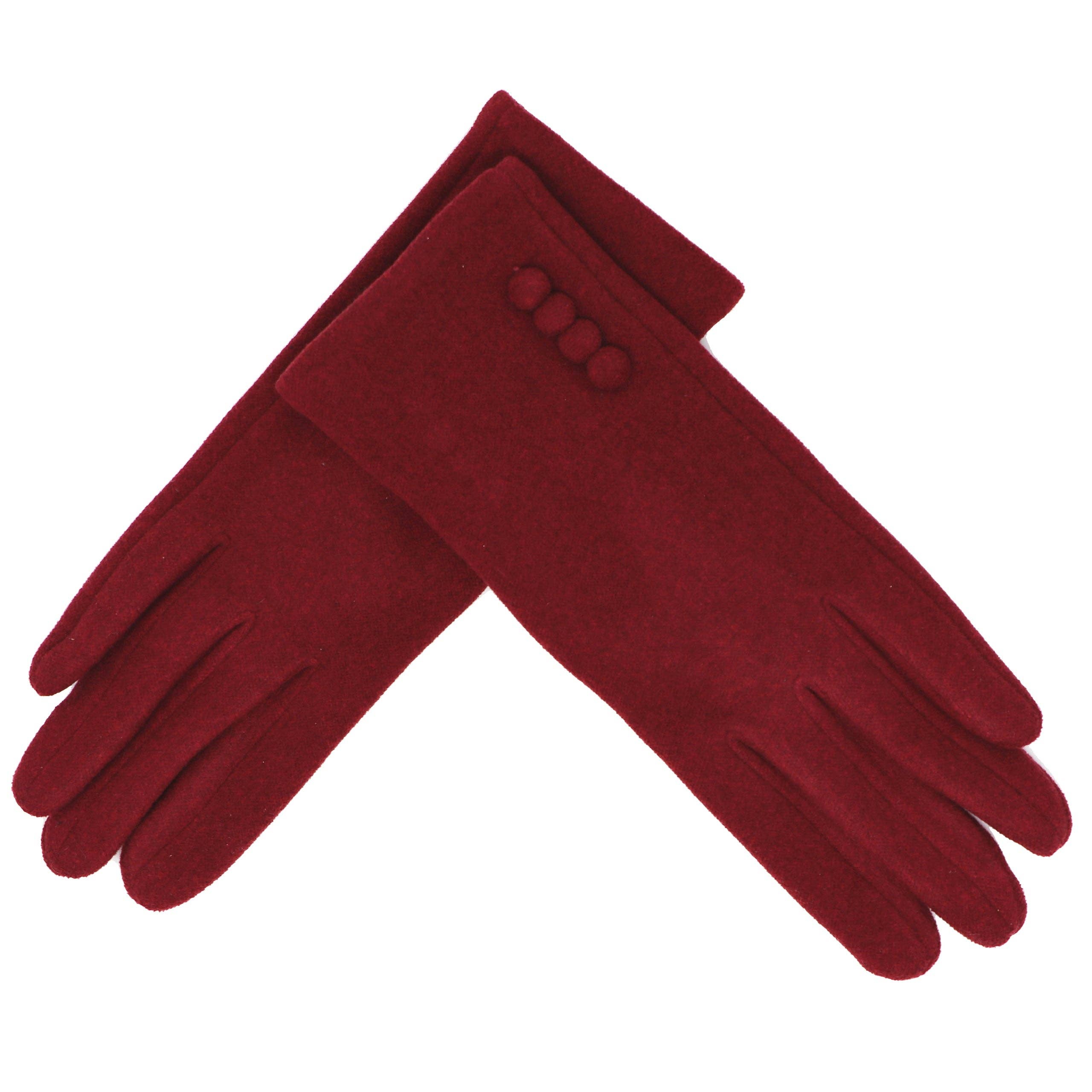 Alba Wholesale – wholesale Gloves – Women's – Four Button Touchscreen Gloves13
