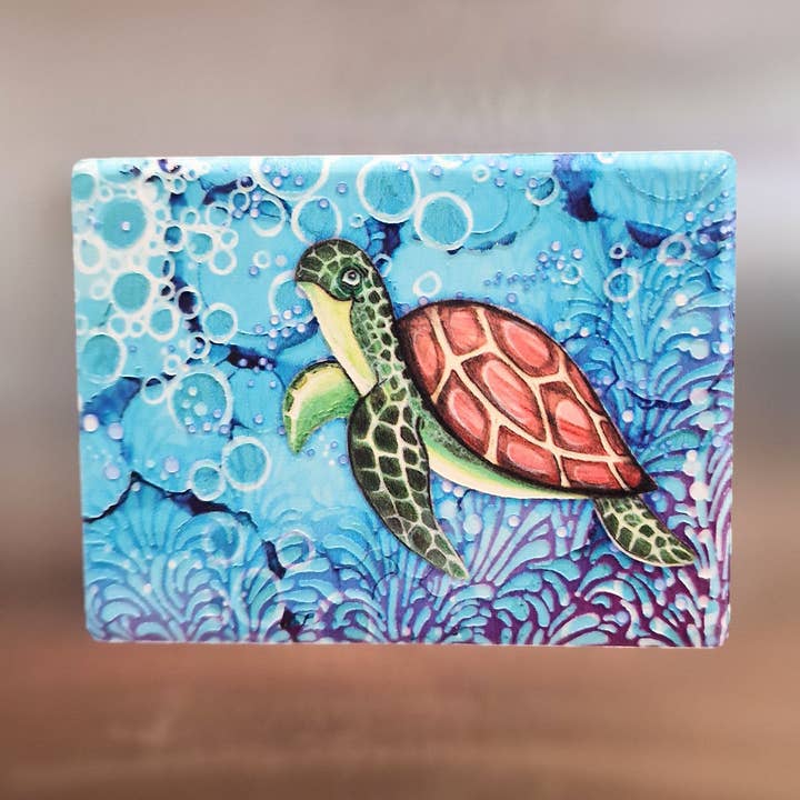 48-MG Turtle Magnet for wholesale by By Jo Crafts