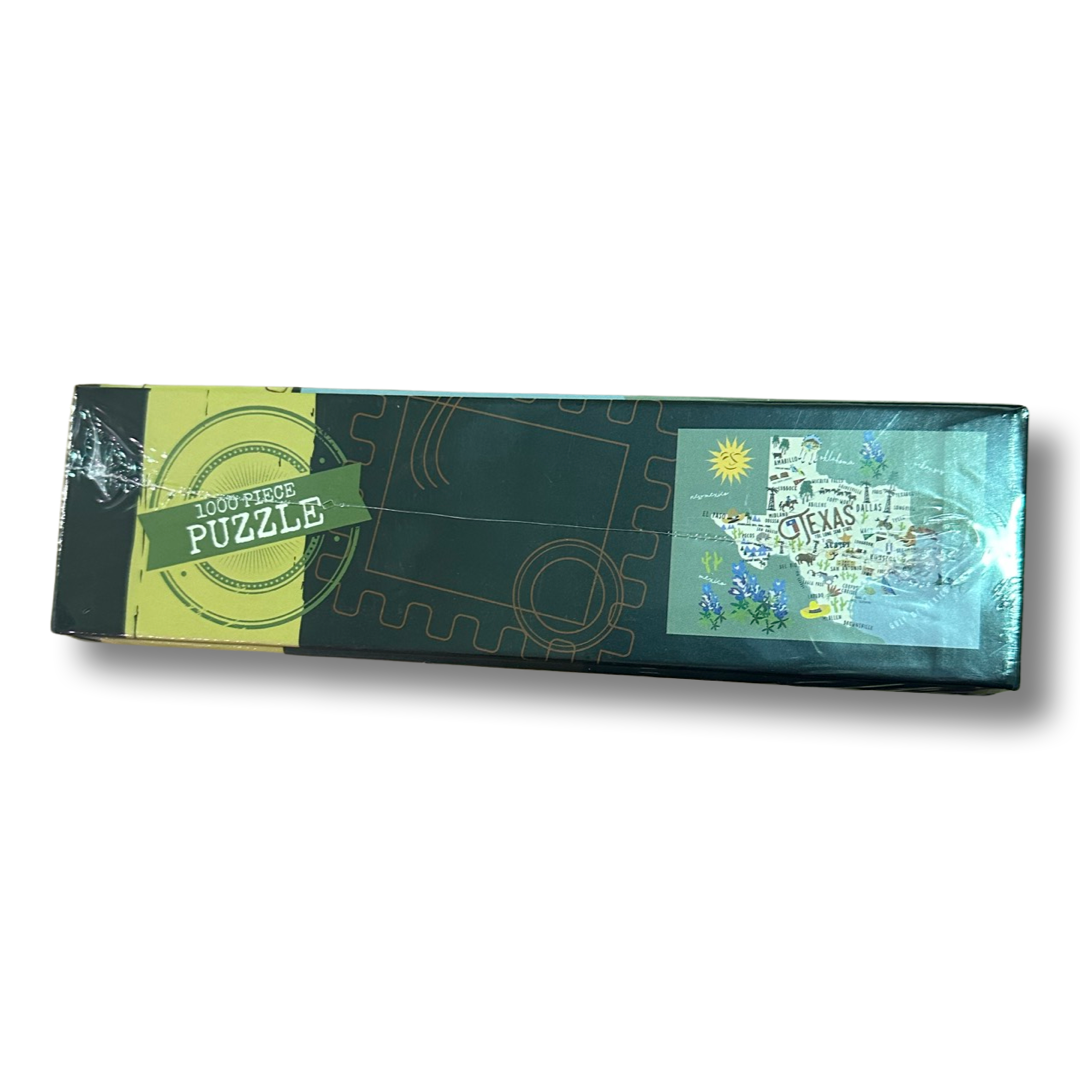 Galleyware - Wholesale Puzzle - Adult - Texas 1000 Piece Jigsaw Puzzle1
