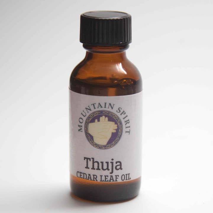 Mountain Spirit Herbals LLC. - Vendita all'ingrosso Olio essenziale - Olio essenziale di tuia (foglia di cedro)