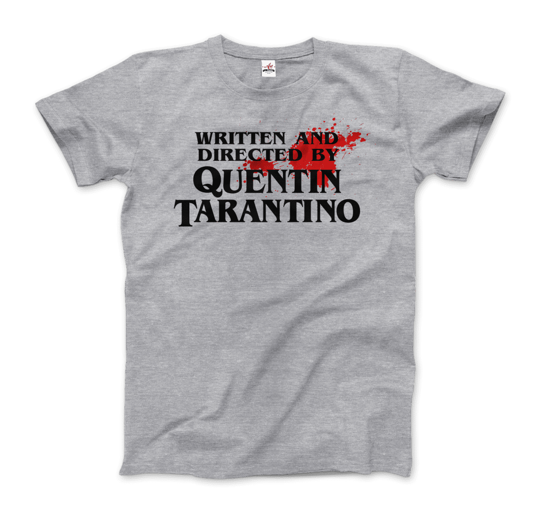 Art-O-Rama Shop - Wholesale Screen Printed T-Shirt - Women's - Written and Directed by Quentin Tarantino (Bloodstained) T-Shirt7