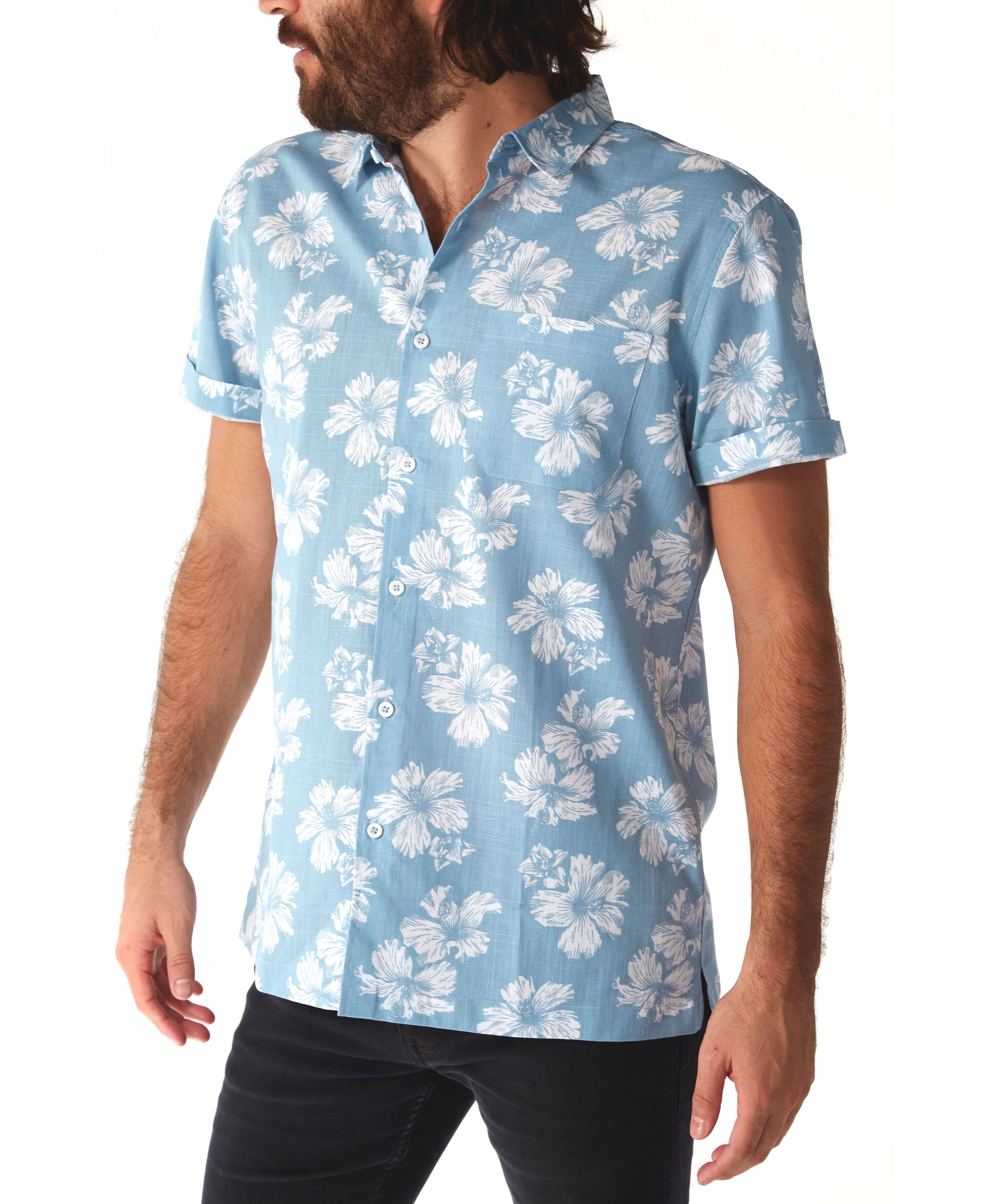 Blå Spencer Skjorte for engroshandel på Faire3