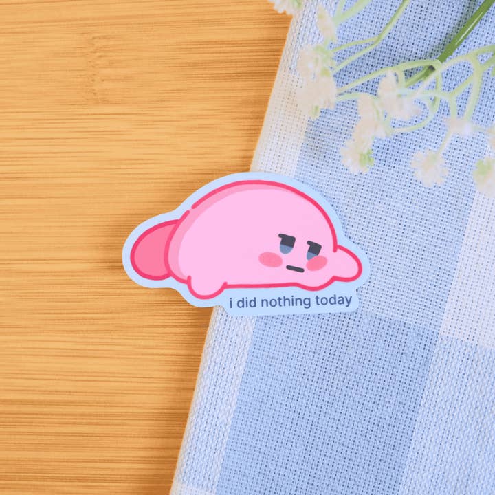 byUme Co. - Wholesale Sticker - Pink Blob Relatable Stickers1