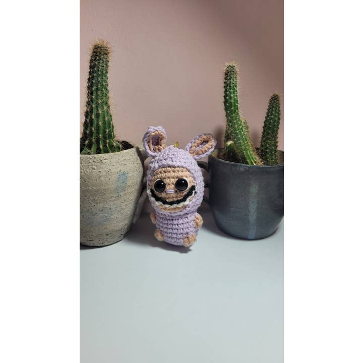 despinacrafting - Vendita all'ingrosso Portachiavi - Donna - Portachiavi con personaggi all'uncinetto fatti a mano3