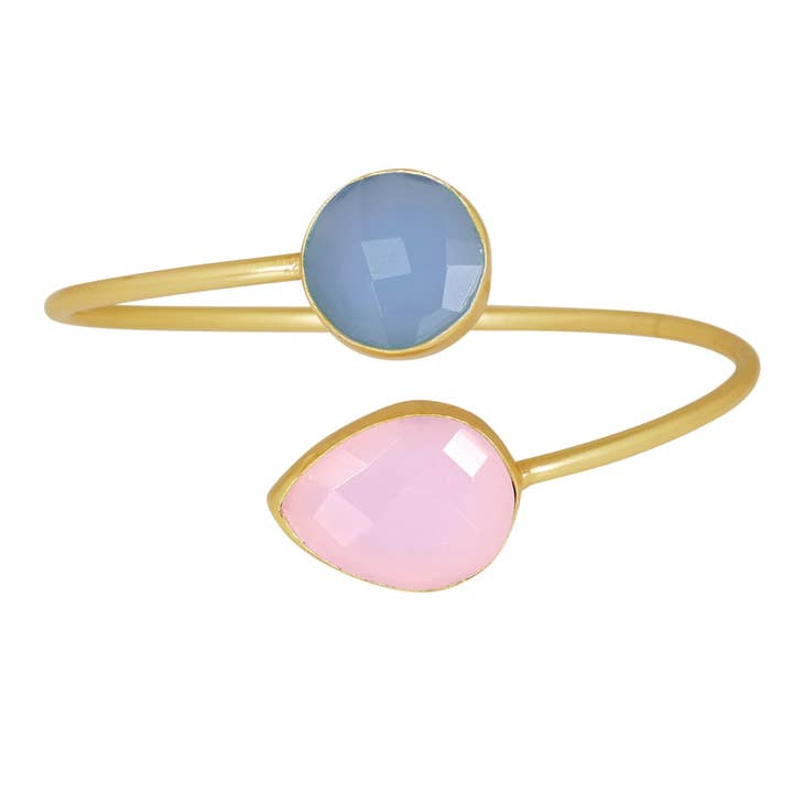 Hellrosa und Hellblaues Cg-Armband für den Großhandel von ACUS