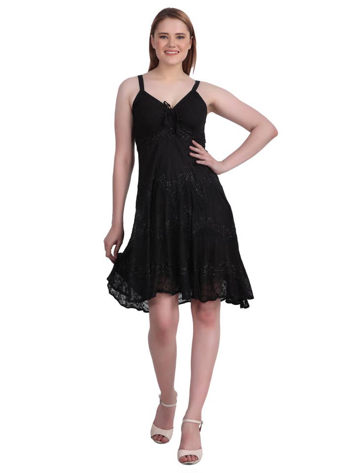 Advance Apparels - Vente Robe – femme - Robe mi-longue délavée à l'acide 130426