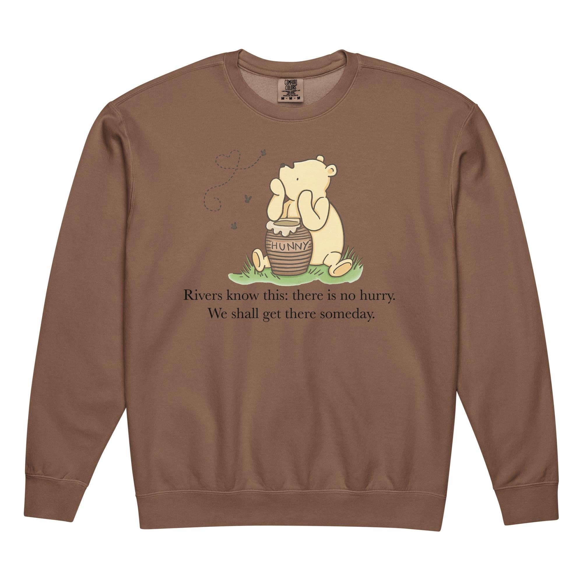 Keen Bee Studio - Wholesale Graphic Sweatshirt - Women's - Winnie-The-Pooh Sweatshirt – Cozy Reading Sweatshirt5