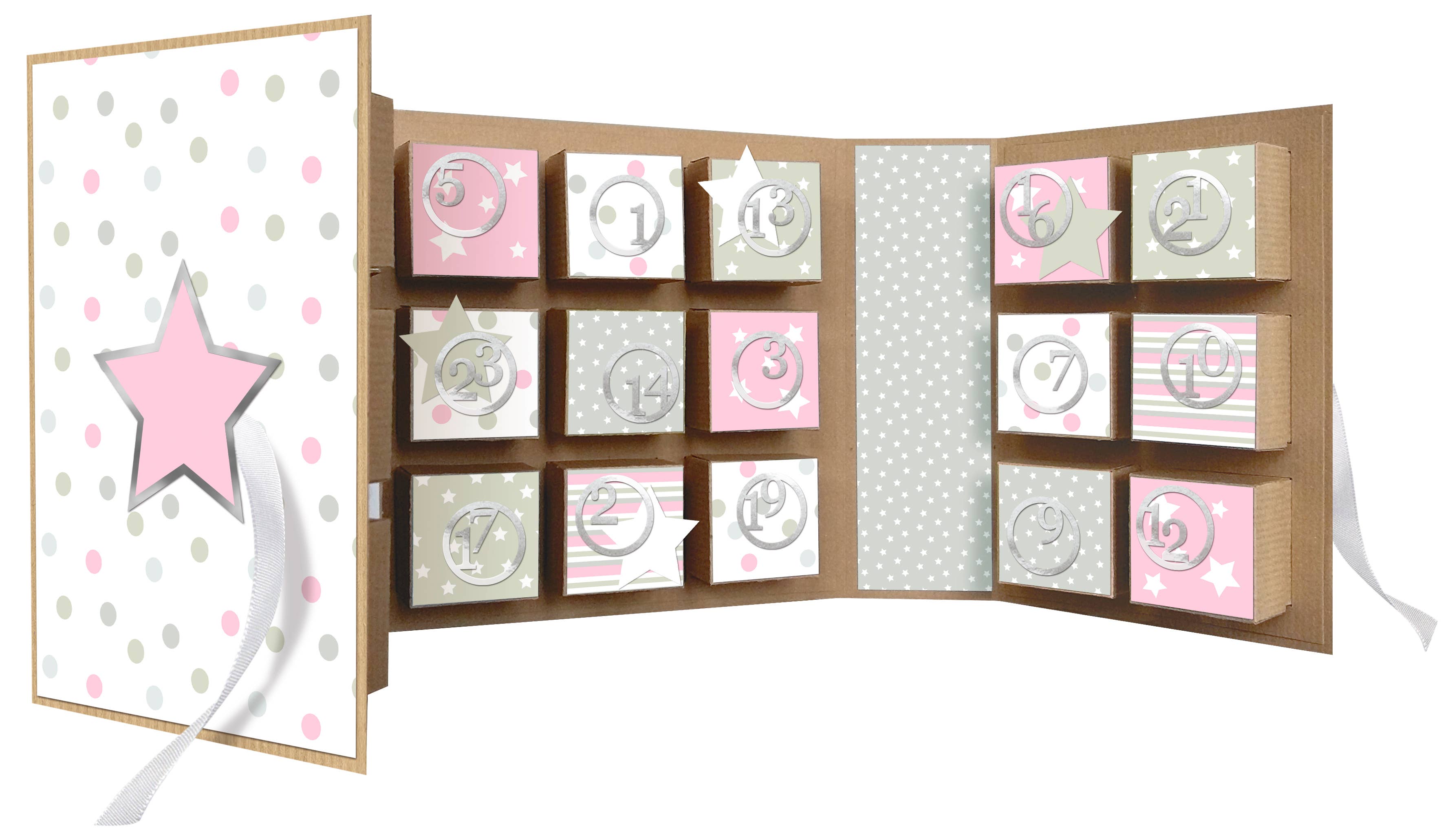 URSUS® / Buntpapierfabrik Ludwig Bähr GmbH & Co. KG - Wholesale Advent calendar - Advent calendar book “Stars”2