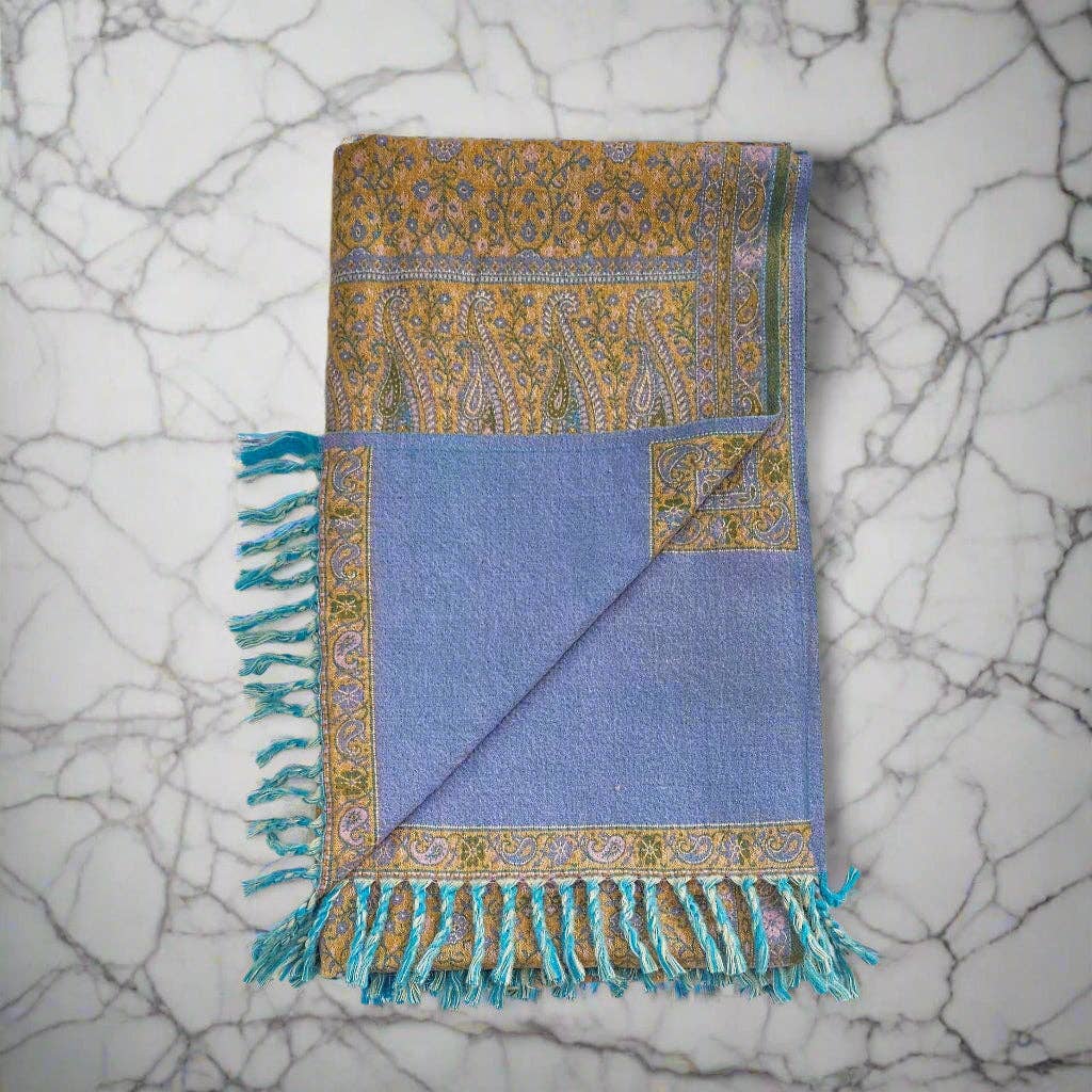 Tibet Handicrafts LLC - Wholesale Throw Blanket - The Perfect Combo Shawl4