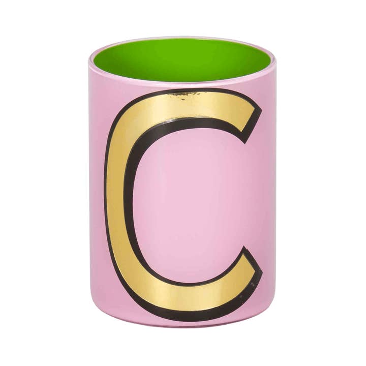 Alphabet Brush Pot - C for wholesale by Bridie Hall Ltd