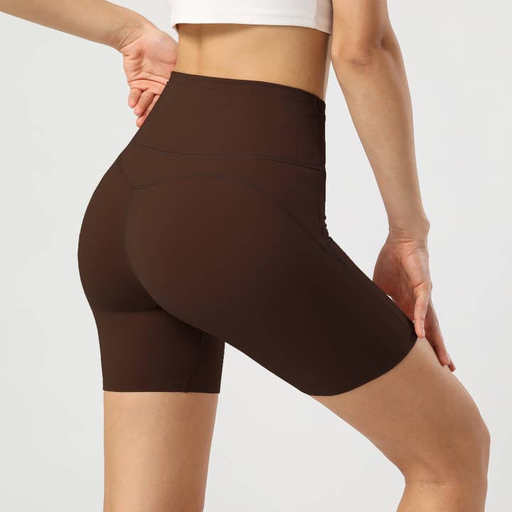 Sodalemon – Calções atléticos – Mulher por atacado – Roupa interior incorporada para levantamento de quadril com bolsos escondidos16