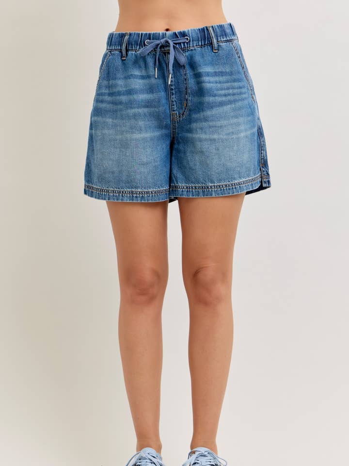 HW Baggy Short Featherweight for wholesale by Judy Blue Jeans