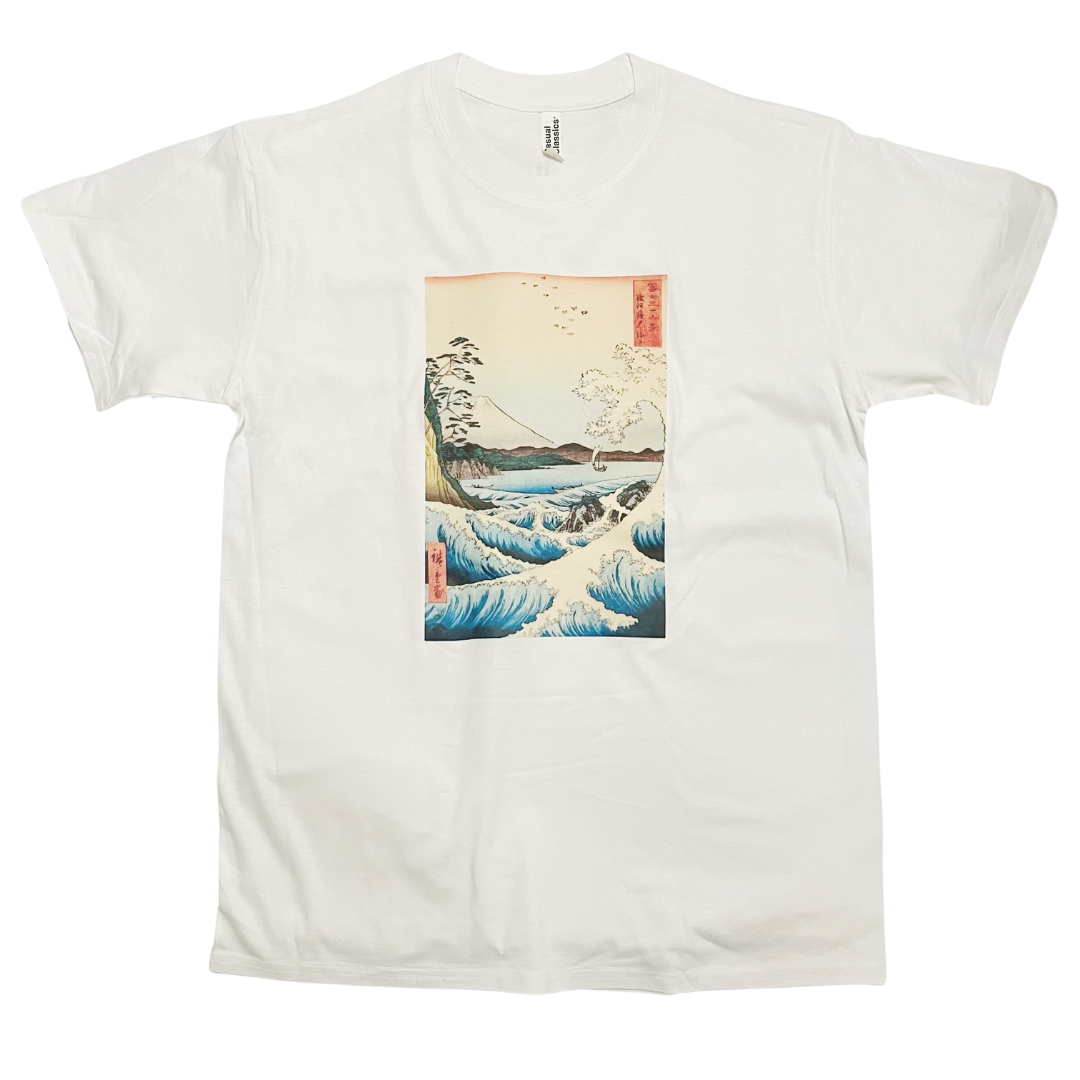 ZZZEBRAAA LIMITED – wholesale Screen printed t-shirt – unisex – Naruto Whirlpools in Awa Province Vintage Japanese T-Shirt0