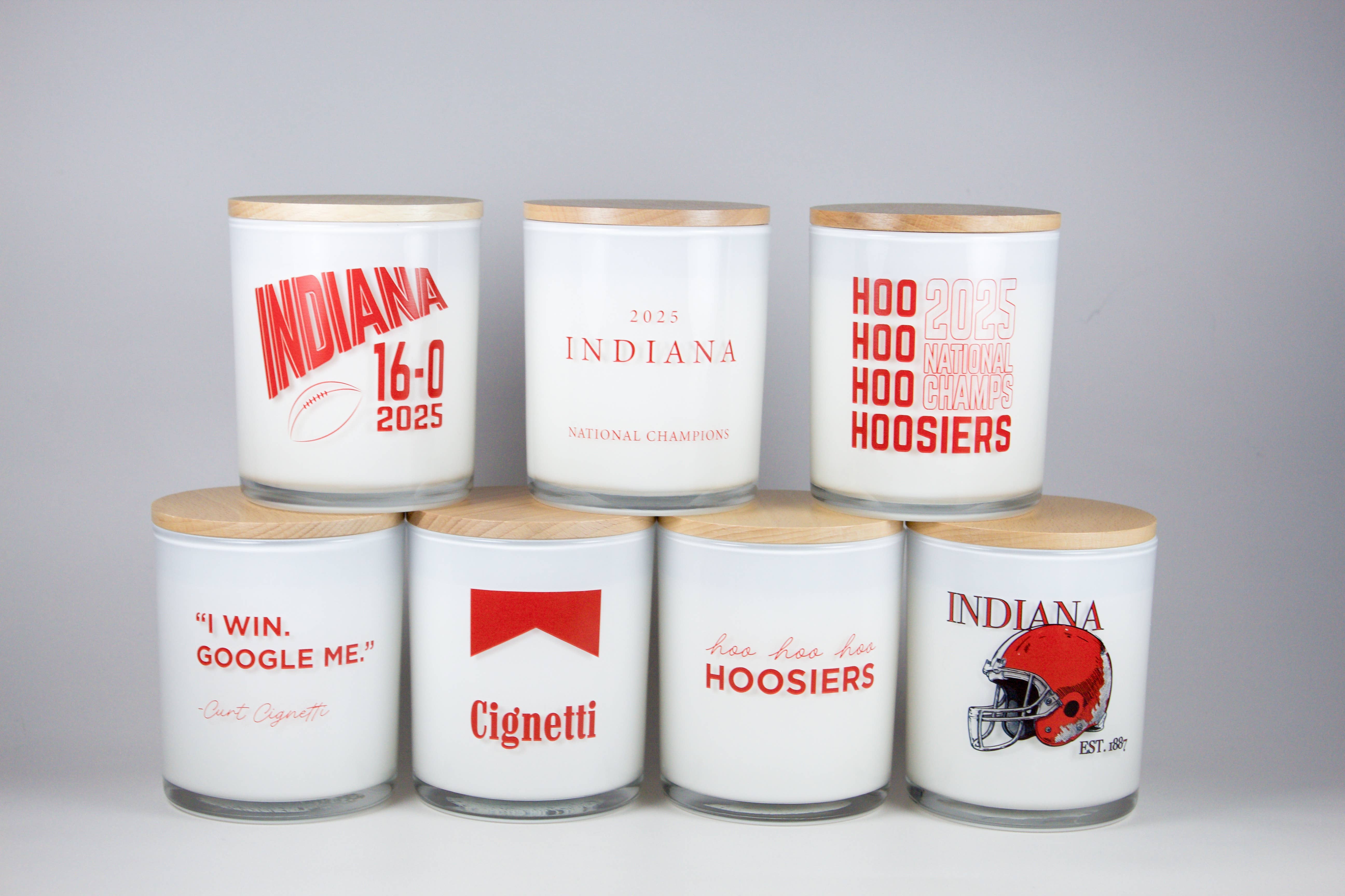 Unplug Soy Candles - Wholesale Jar/Filled Candle - NEW ARRIVAL: Indiana National Championship Collection8