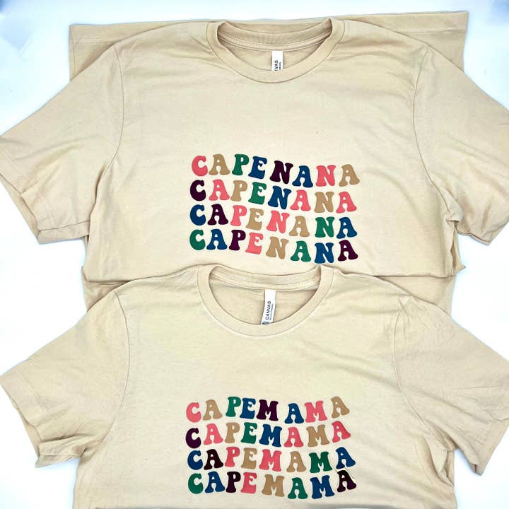 Cape Family T-Shirt - Wave für den Großhandel von Manda Making Memories