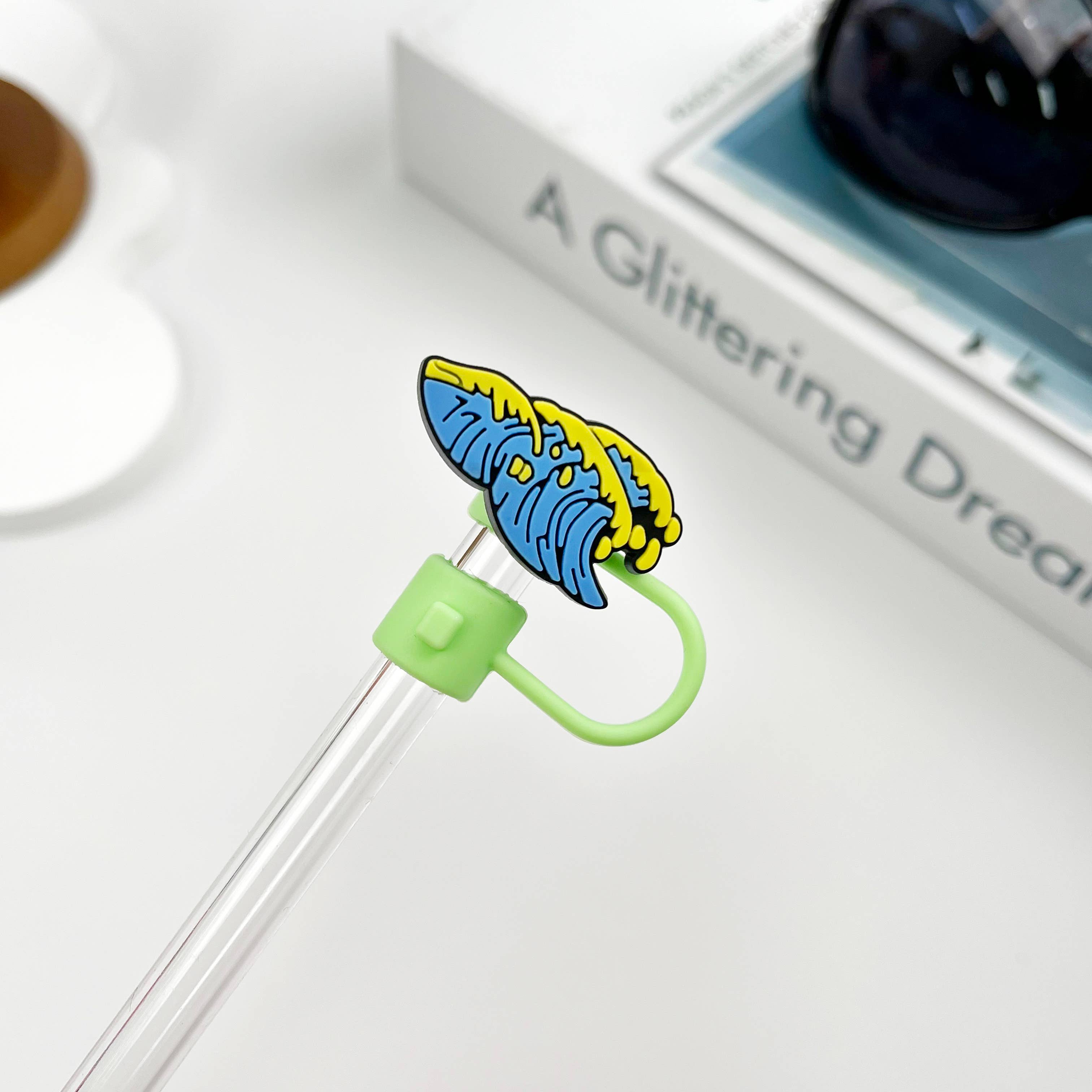 SoapElenGlen - Wholesale Drinking Straw - Cute Cartoon Straw Toppers Fun Straw Cover8