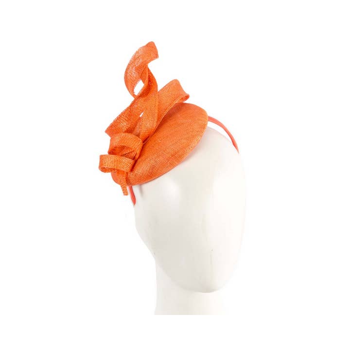 Max Alexander by Cupids Millinery Melbourne - Wholesale Fascinator hat – Women's - Small sinamay button fascinator by Max Alexander8