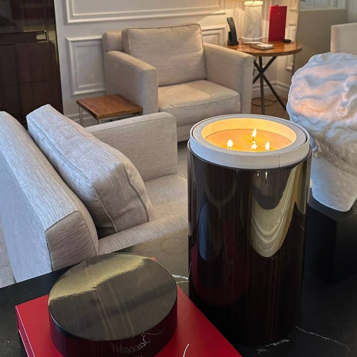 Thompson Ferrier - Wholesale Novelty Candle - Zebrano Large Perfumed Candle4